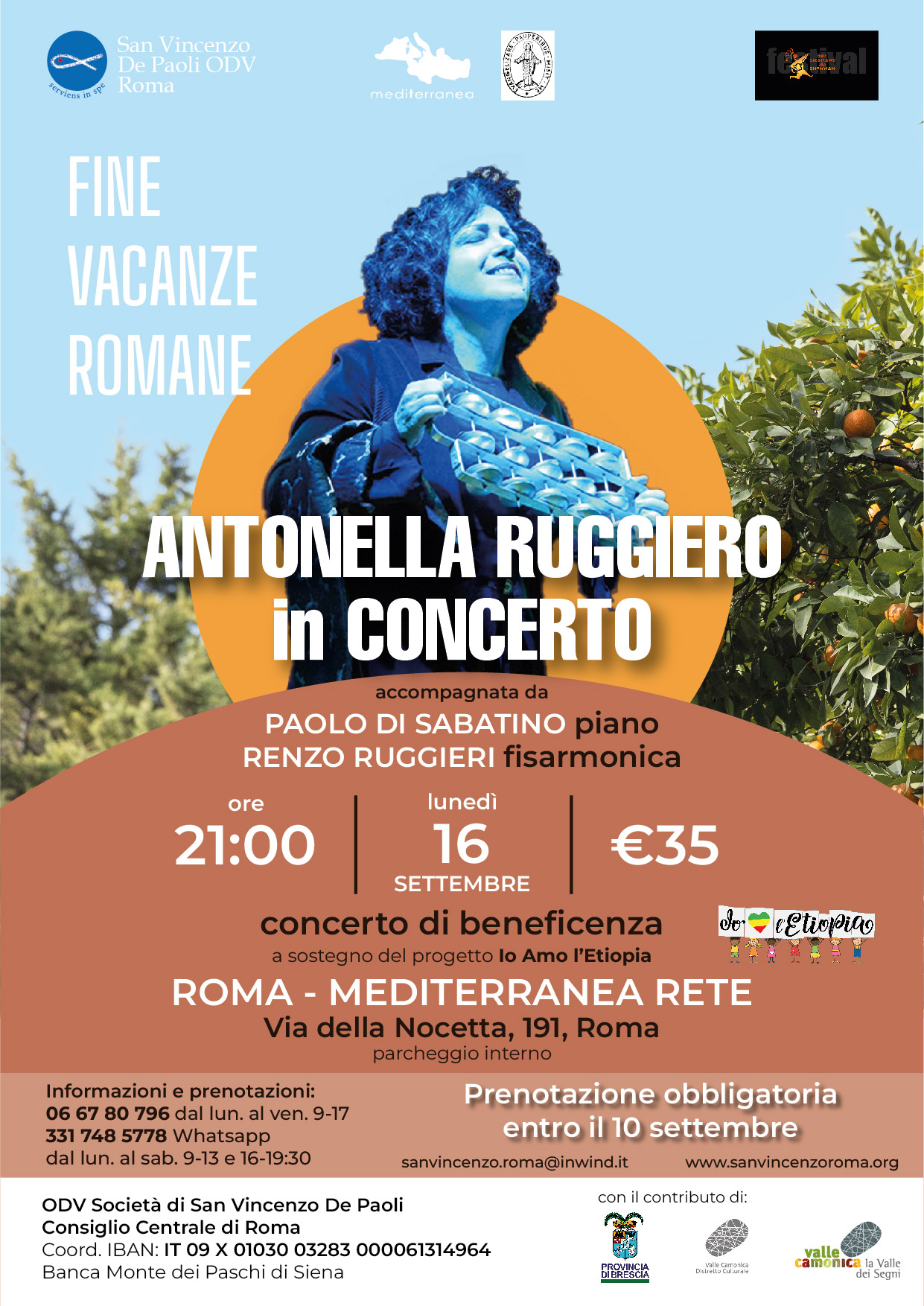 ANTONELLA RUGGIERO – in CONCERTO – ROMA